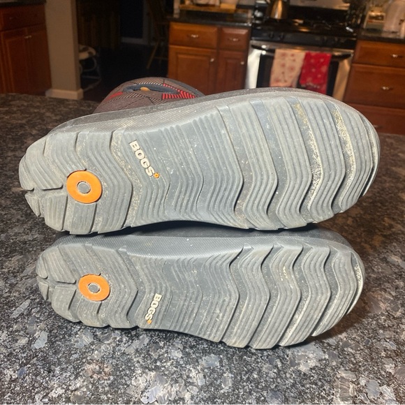 Bogs Neo Classic Geo Handle Rain Boots Youth Kids Size 6 - Picture 3 of 11